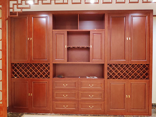 义县中式家居装修之中式酒柜装修效果图