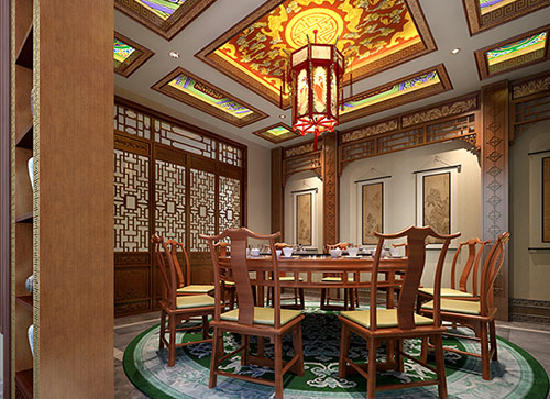 义县中式古典风格家居装修设计效果图