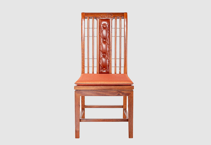 义县芙蓉榭中式实木餐椅效果图