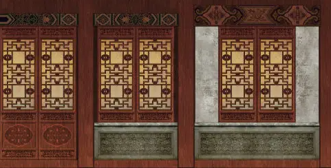 义县隔扇槛窗的基本构造和饰件