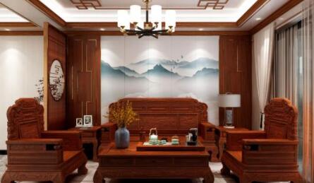 义县如何装饰中式风格客厅？