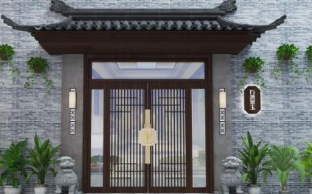义县您是否了解不同形式的中式门头设计要点？